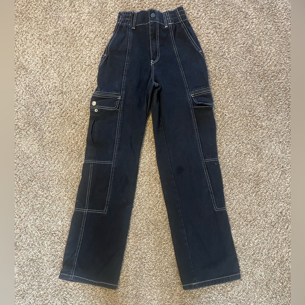 Black Cargo Pants